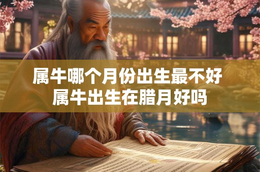 属牛哪个月份出生最不好 属牛出生在腊月好吗