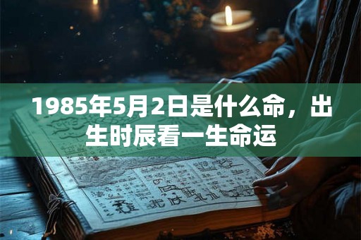 1985年5月2日是什么命,出生时辰看一生命运 1985年5月2日是什么命,出生时辰看一生命运