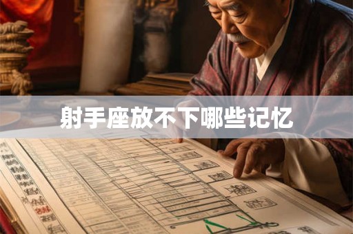 射手座放不下哪些记忆