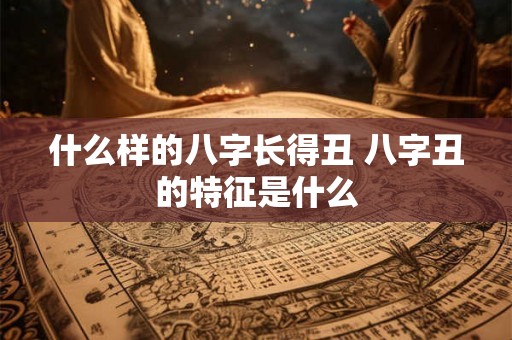 什么样的八字长得丑 八字丑的特征是什么