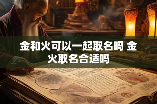 金和火可以一起取名吗 金火取名合适吗