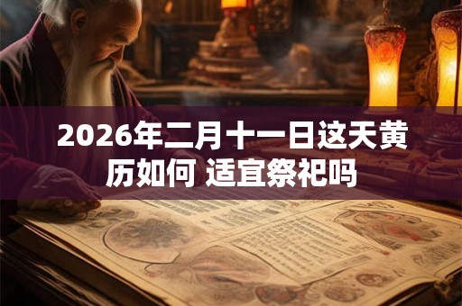 2026年二月十一日这天黄历如何 适宜祭祀吗 2026年二月十一日这天黄历如何 适宜祭祀吗