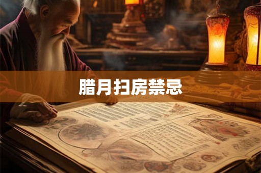腊月扫房禁忌 腊月扫房禁忌