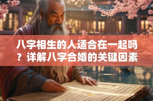 八字相生的人适合在一起吗？详解八字合婚的关键因素