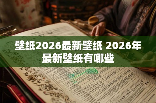 壁纸2026最新壁纸 2026年最新壁纸有哪些 壁纸2026最新壁纸 2026年最新壁纸有哪些