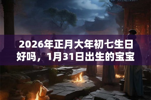2026年正月大年初七生日好吗，1月31日出生的宝宝命运