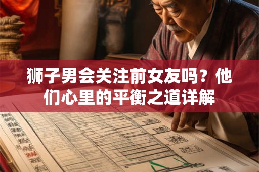 狮子男会关注前女友吗？他们心里的平衡之道详解