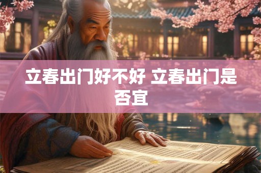 立春出门好不好 立春出门是否宜 立春出门好不好 立春出门是否宜