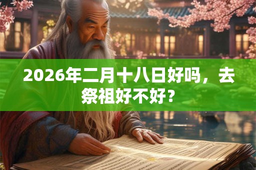 2026年二月十八日好吗，去祭祖好不好？
