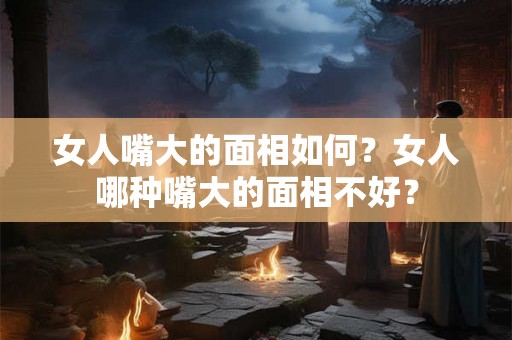 女人嘴大的面相如何？女人哪种嘴大的面相不好？