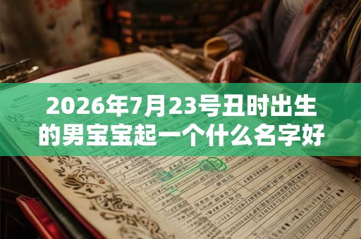 2026年7月23号丑时出生的男宝宝起一个什么名字好 2026年7月23号丑时出生的男宝宝起一个什么名字好