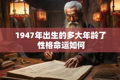 1947年出生的多大年龄了 性格命运如何 1947年出生的多大年龄了 性格命运如何