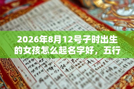 2026年8月12号子时出生的女孩怎么起名字好,五行属什么 2026年8月12号子时出生的女孩怎么起名字好,五行属什么