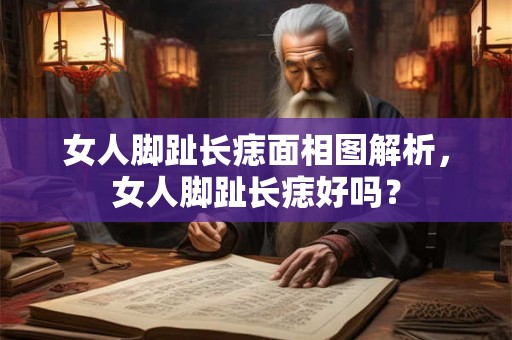 女人脚趾长痣面相图解析，女人脚趾长痣好吗？