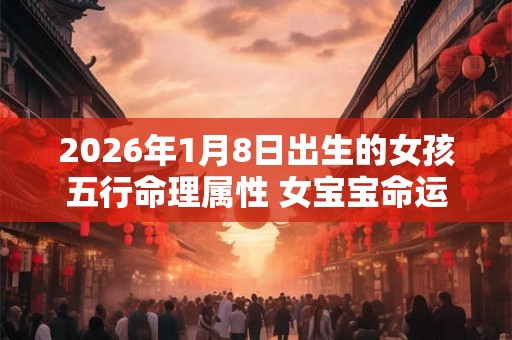 2026年1月8日出生的女孩五行命理属性 女宝宝命运详解