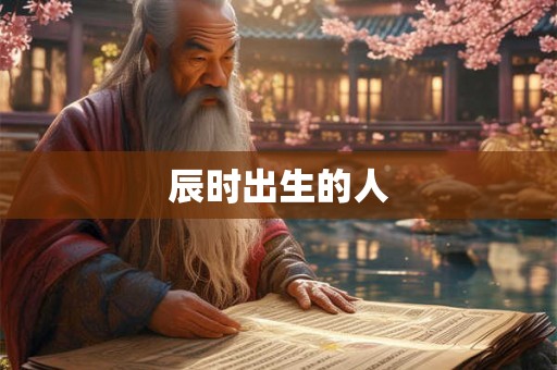 辰时出生的人