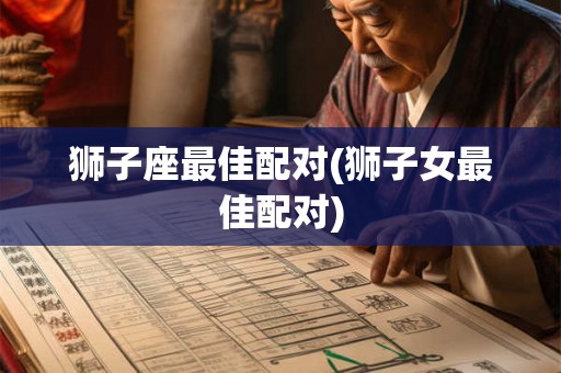 狮子座最佳配对(狮子女最佳配对)