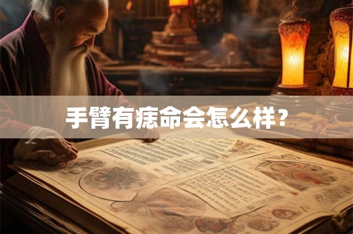 手臂有痣命会怎么样？