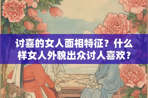 讨喜的女人面相特征？什么样女人外貌出众讨人喜欢？