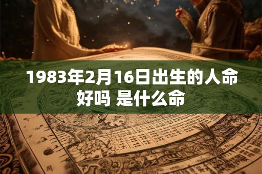 1983年2月16日出生的人命好吗 是什么命
