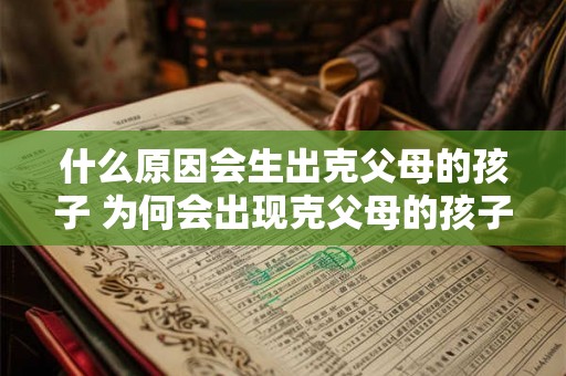 什么原因会生出克父母的孩子 为何会出现克父母的孩子