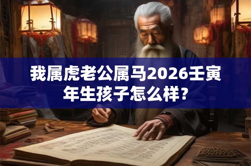 我属虎老公属马2026壬寅年生孩子怎么样？