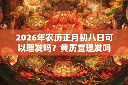 2026年农历正月初八日可以理发吗？黄历宜理发吗
