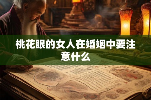 桃花眼的女人在婚姻中要注意什么 桃花眼的女人在婚姻中要注意什么