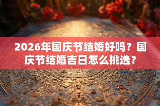 2026年国庆节结婚好吗？国庆节结婚吉日怎么挑选？