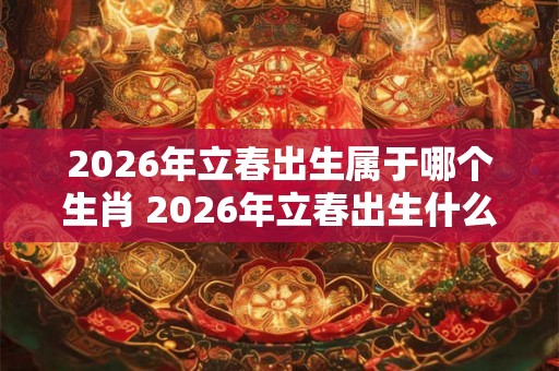 2026年立春出生属于哪个生肖 2026年立春出生什么命 2026年立春出生属于哪个生肖 2026年立春出生什么命