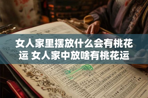 女人家里摆放什么会有桃花运 女人家中放啥有桃花运
