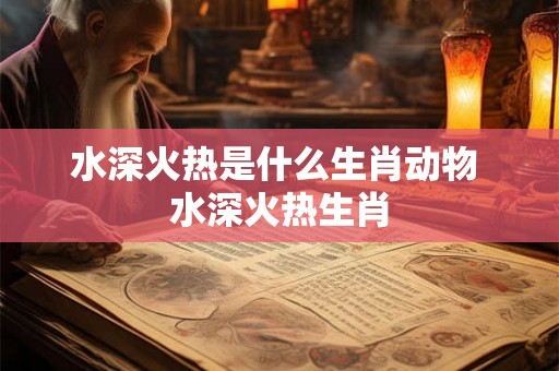 水深火热是什么生肖动物 水深火热生肖