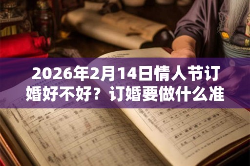 2026年2月14日情人节订婚好不好？订婚要做什么准备？