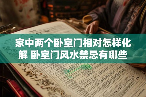 家中两个卧室门相对怎样化解 卧室门风水禁忌有哪些