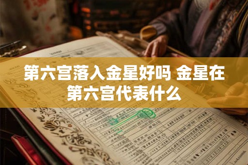 第六宫落入金星好吗 金星在第六宫代表什么