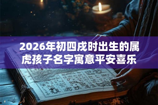2026年初四戌时出生的属虎孩子名字寓意平安喜乐 2026年初四戌时出生的属虎孩子名字寓意平安喜乐