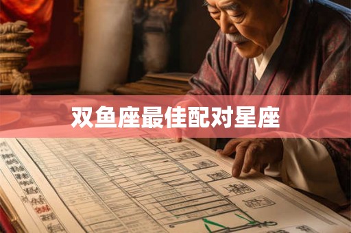 双鱼座最佳配对星座