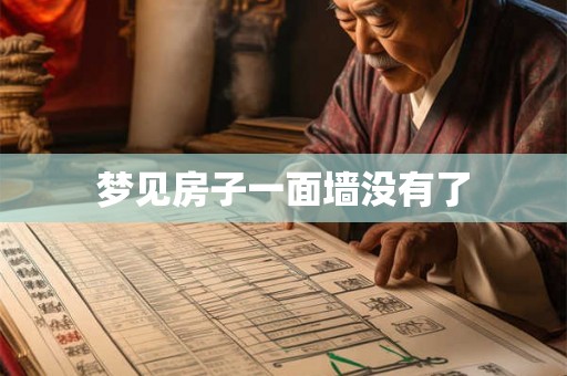 梦见房子一面墙没有了