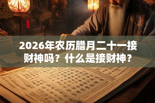 2026年农历腊月二十一接财神吗？什么是接财神？