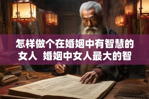 怎样做个在婚姻中有智慧的女人 婚姻中女人最大的智慧 怎样做个在婚姻中有智慧的女人 婚姻中女人最大的智慧