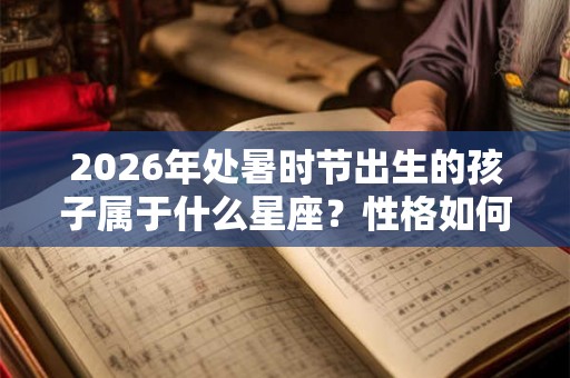 2026年处暑时节出生的孩子属于什么星座？性格如何？