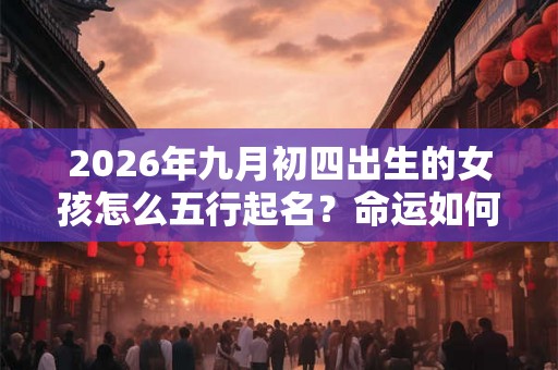 2026年九月初四出生的女孩怎么五行起名?命运如何? 2026年九月初四出生的女孩怎么五行起名?命运如何?