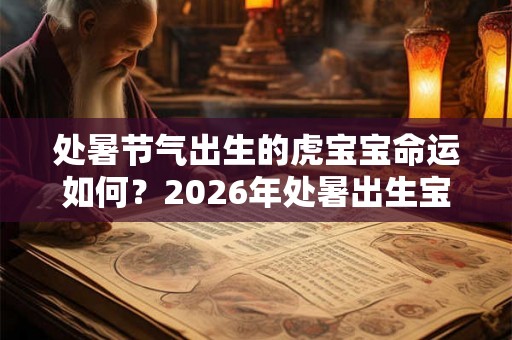 处暑节气出生的虎宝宝命运如何？2026年处暑出生宝宝性格分析