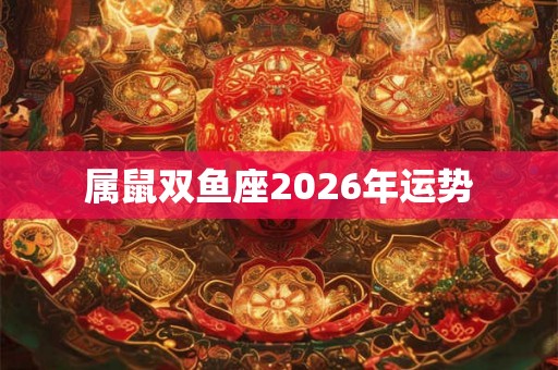 属鼠双鱼座2026年运势
