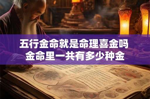 五行金命就是命理喜金吗 金命里一共有多少种金