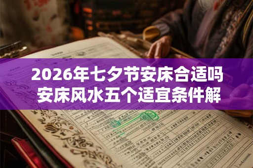 2026年七夕节安床合适吗 安床风水五个适宜条件解析