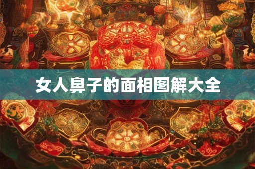 女人鼻子的面相图解大全