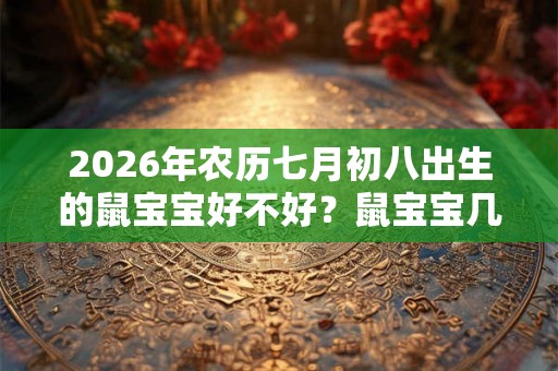 2026年农历七月初八出生的鼠宝宝好不好?鼠宝宝几日出生最好? 2026年农历七月初八出生的鼠宝宝好不好?鼠宝宝几日出生最好?