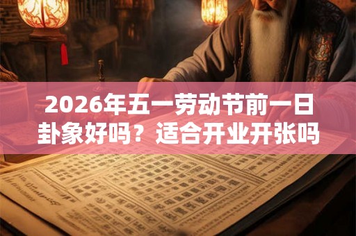 2026年五一劳动节前一日卦象好吗？适合开业开张吗？