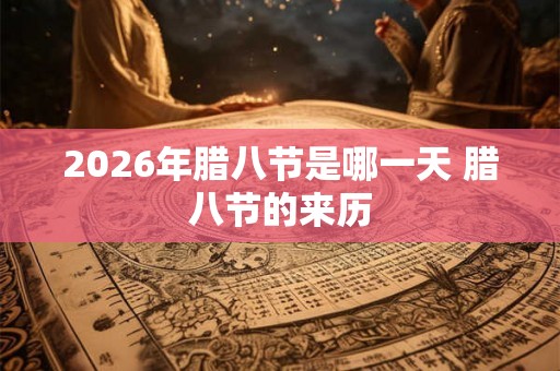 2026年腊八节是哪一天 腊八节的来历